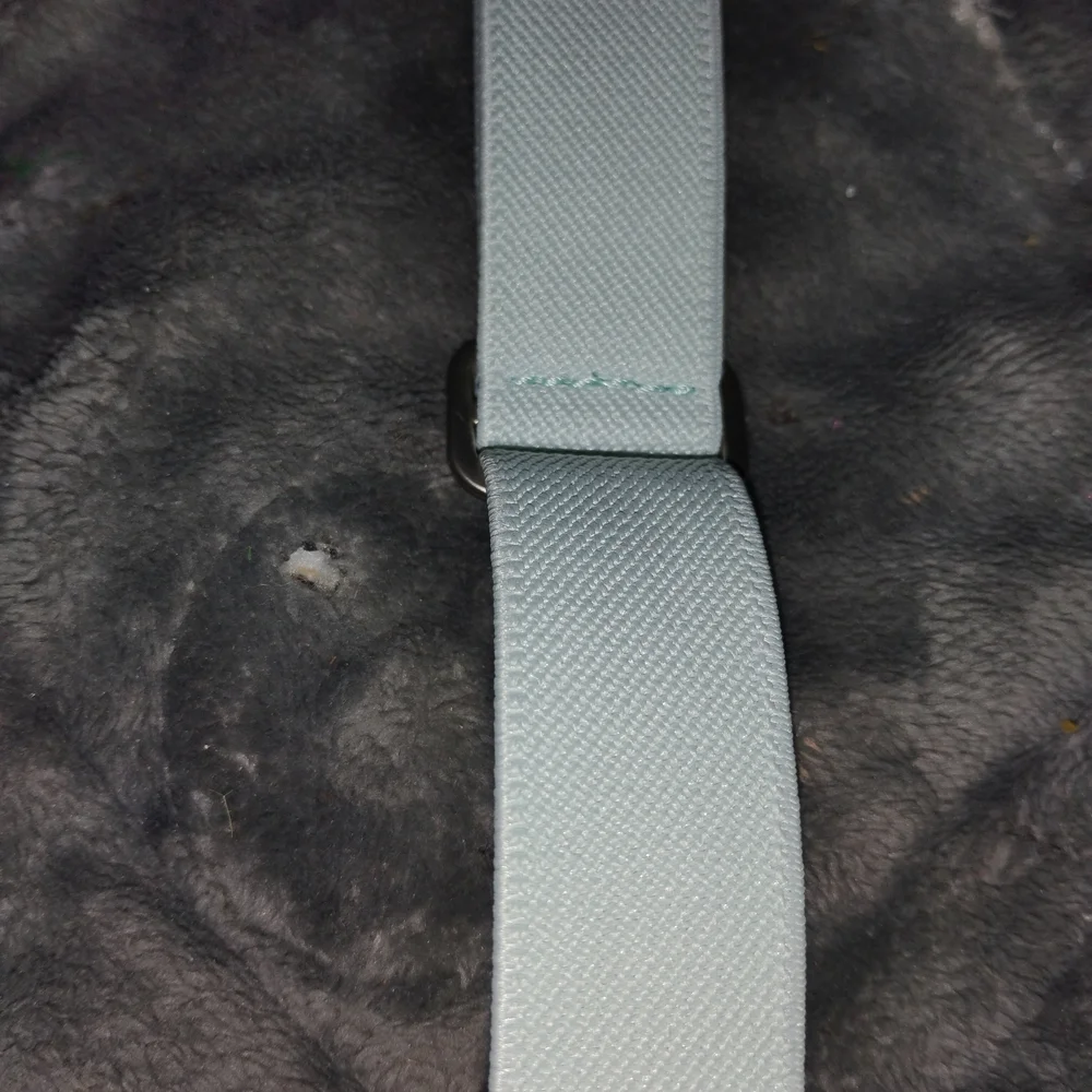 Samsung Smartwatch with Light Beige Woven Strap